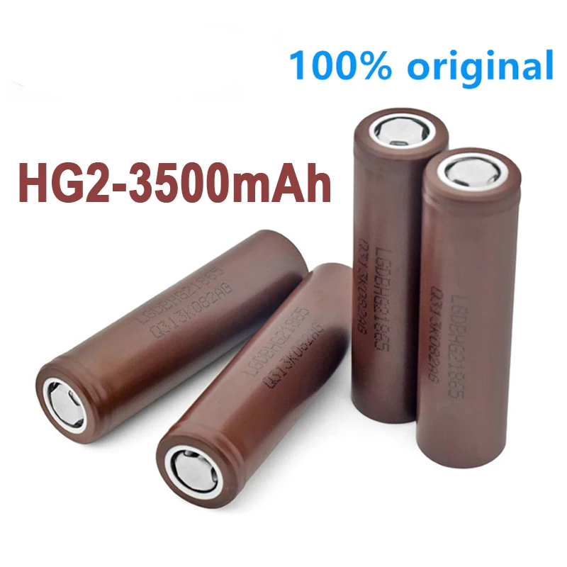 Free Delivery of Original HG2 18650 3500mAh Battery 18650 HG2 3.7V Discharge 20A Dedicated To Rechargeable Battery Screwdriver
Free Delivery of Original HG2 18650 3500mAh Battery 18650 HG2 3.7V Discharge 20A Dedicated To Rechargeable Battery Screwdriver