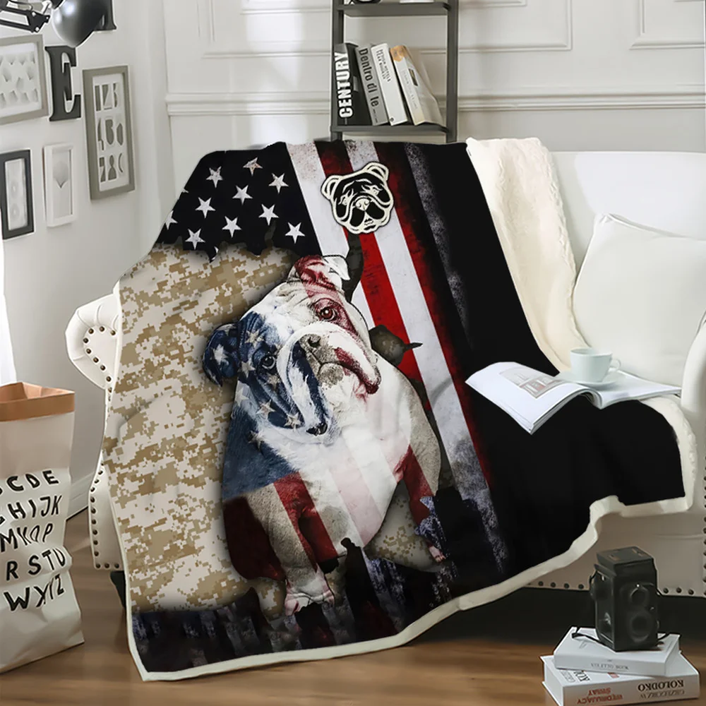 CLOOCL Pet Dog Bulldog Camouflage Blanket 3D Hiking Picnic Quilt Throws Blanket Bedspread Sofa Travel Teen Blanket Drop Shipping
CLOOCL Pet Dog Bulldog Camouflage Blanket 3D Hiking Picnic Quilt Throws Blanket Bedspread Sofa Travel Teen Blanket Drop Shipping