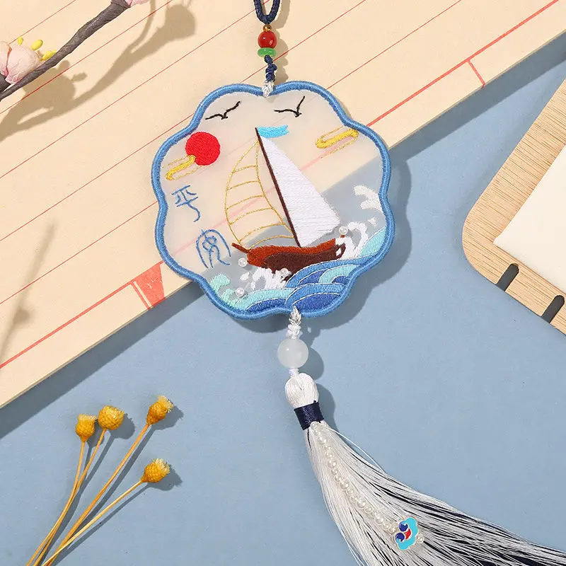 Embroidery Diy Tassel Couple Handmade Material Bag Cross Stitch Omamori Ping An Fu Knitting Jewelry Pendant Gift
Embroidery Diy Tassel Couple Handmade Material Bag Cross Stitch Omamori Ping An Fu Knitting Jewelry Pendant Gift