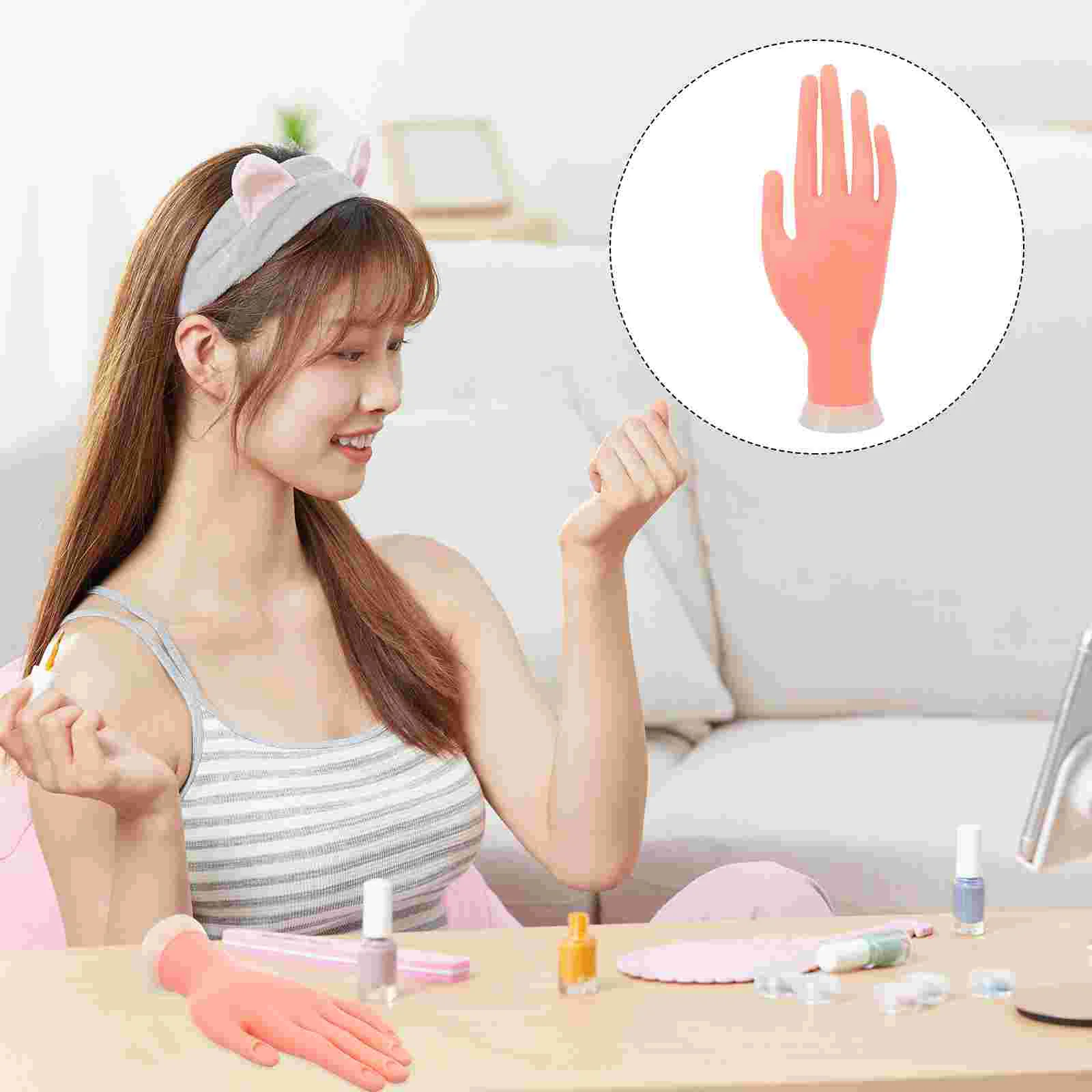 Hand Manicure Nail Model Practice Tool Fake Mannequin Training Bendable Nails False Silicone Manicures Flexible Artificial Left
Hand Manicure Nail Model Practice Tool Fake Mannequin Training Bendable Nails False Silicone Manicures Flexible Artificial Left