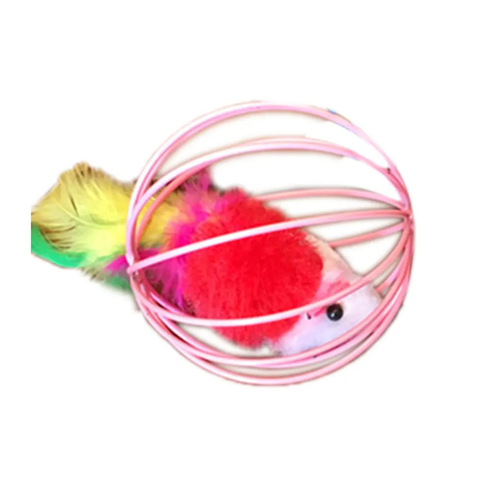 Cat Interactive Toy Stick Feather Wand With Small Bell Mouse Cage Toys Plastic Artificial Colorful Cat Teaser Toy Pet Supplies 
Cat Interactive Toy Stick Feather Wand With Small Bell Mouse Cage Toys Plastic Artificial Colorful Cat Teaser Toy Pet Supplies
