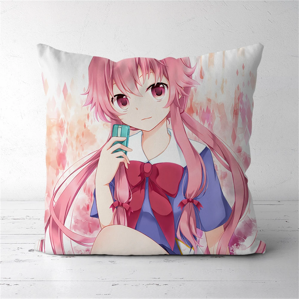 Future Diary Gasai Yuno Anime Two Sided Pillow Cushion Case Cover 291
Future Diary Gasai Yuno Anime Two Sided Pillow Cushion Case Cover 291