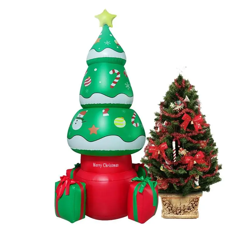 Christmas Tree Inflatable Lighting Christmas Blow Up Yard Decorations Giant Christmas Inflatables With 3 Wrapped Gift Boxes
Christmas Tree Inflatable Lighting Christmas Blow Up Yard Decorations Giant Christmas Inflatables With 3 Wrapped Gift Boxes