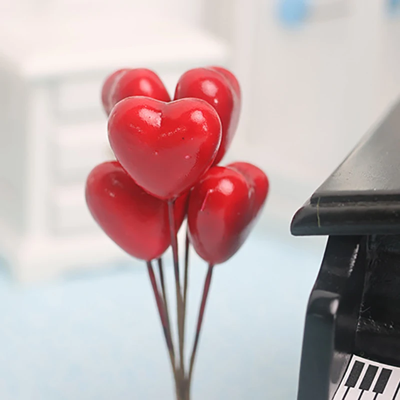 5Pcs 1:12 Miniature Colorful Heart-shaped Balloon Model Ornament Outdoor Garden Set Dollhouse Accessories Doll House Decoration
5Pcs 1:12 Miniature Colorful Heart-shaped Balloon Model Ornament Outdoor Garden Set Dollhouse Accessories Doll House Decoration