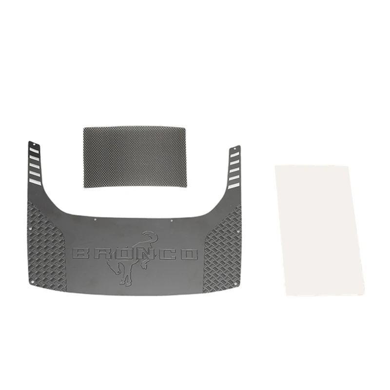Metal Engine Cover Hood Protection Decorative Sheet for TRAXXAS TRX4 Bronco 92076-4 1/10 RC Crawler Car Upgrade Parts
Metal Engine Cover Hood Protection Decorative Sheet for TRAXXAS TRX4 Bronco 92076-4 1/10 RC Crawler Car Upgrade Parts