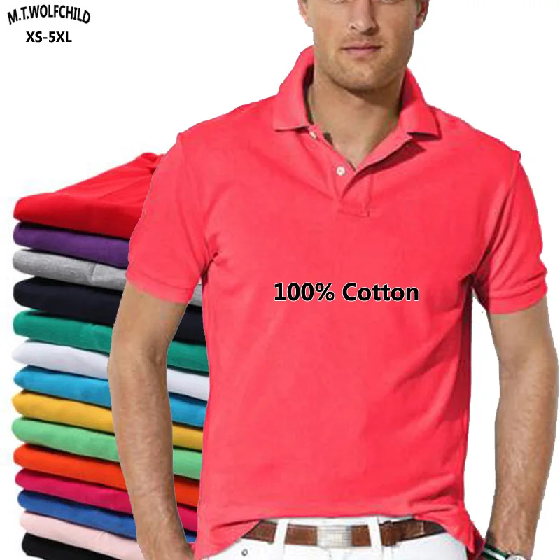 100% Cotton Summer New Men's Polo Shirts XS-5XL Short Sleeve Sportswear Casual Solid Color Polos Homme Fashion Shirt Men Tops
100% Cotton Summer New Men's Polo Shirts XS-5XL Short Sleeve Sportswear Casual Solid Color Polos Homme Fashion Shirt Men Tops