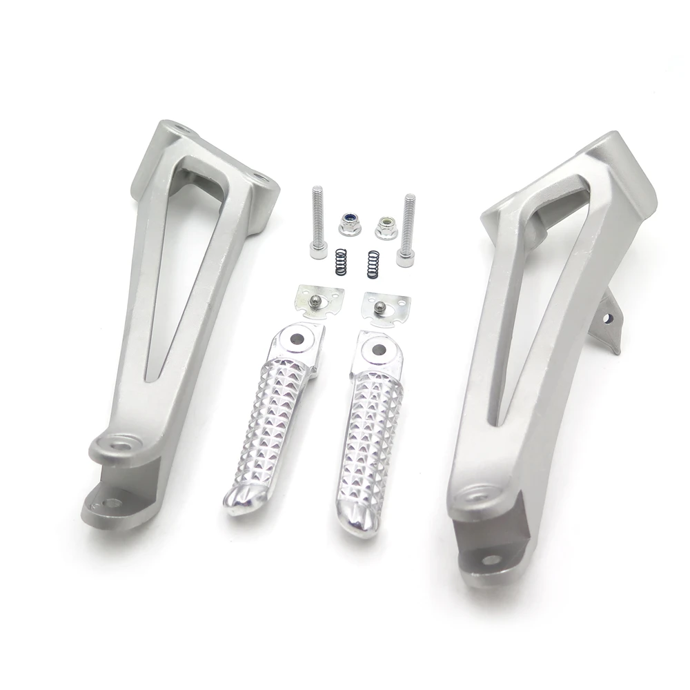 Silver Rear Footrest Foot Pegs Brackets for Yamaha YZF-R1 2009 2010 2011 Aftermarket Free Shipping Motorcycle Parts
Silver Rear Footrest Foot Pegs Brackets for Yamaha YZF-R1 2009 2010 2011 Aftermarket Free Shipping Motorcycle Parts
