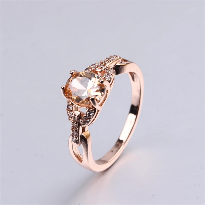 Rings For Women Fashion Crystal Vintage Rose Gold Gift Plated Oval Zirconia Stackable Engagement Wedding Jewelry
Rings For Women Fashion Crystal Vintage Rose Gold Gift Plated Oval Zirconia Stackable Engagement Wedding Jewelry