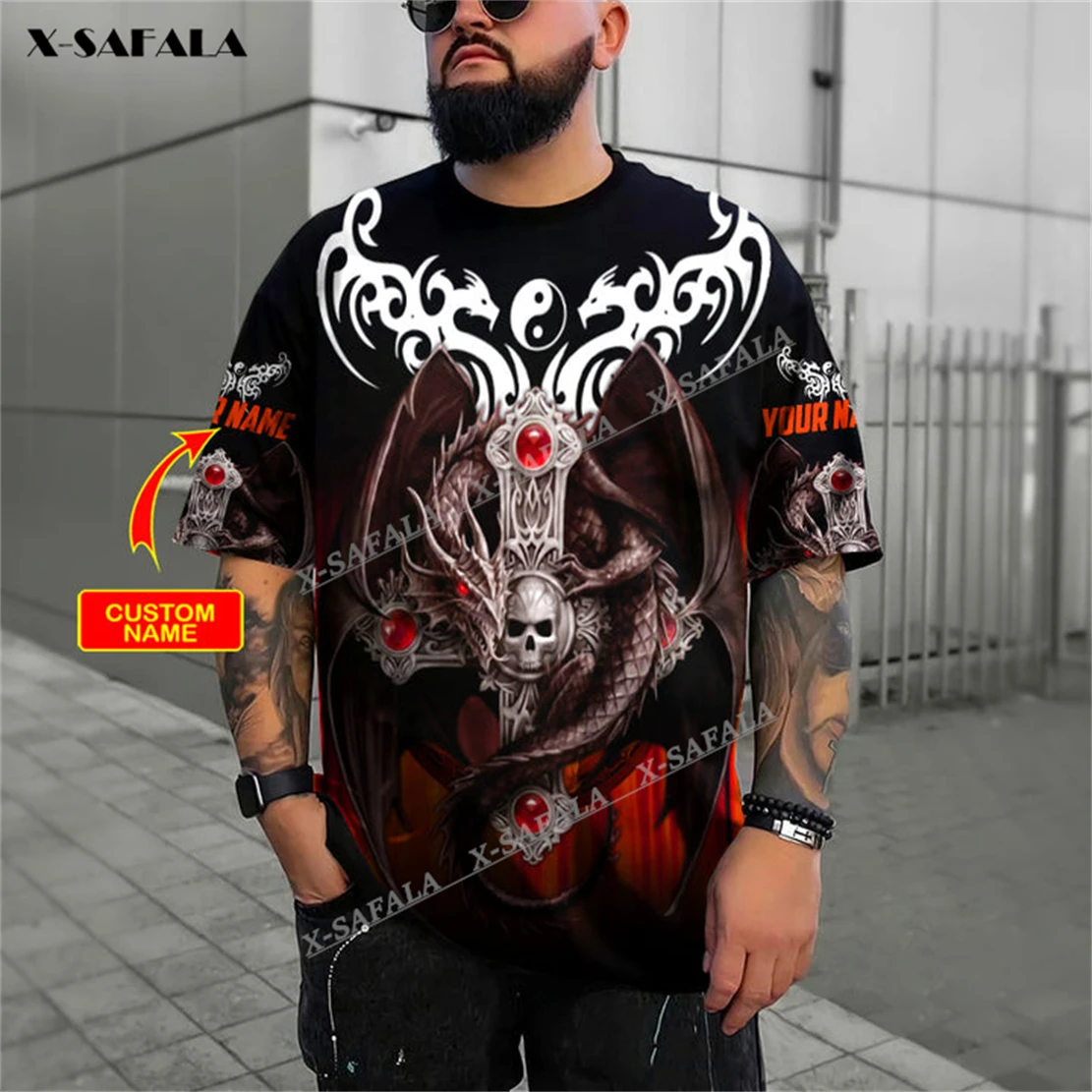 Yin Yang Winged Dragon Cross Skull 3D Printed T-Shirts Tops Tees Short Sleeve Casual Milk Fibe Better Cotton O Collared Summer
Yin Yang Winged Dragon Cross Skull 3D Printed T-Shirts Tops Tees Short Sleeve Casual Milk Fibe Better Cotton O Collared Summer