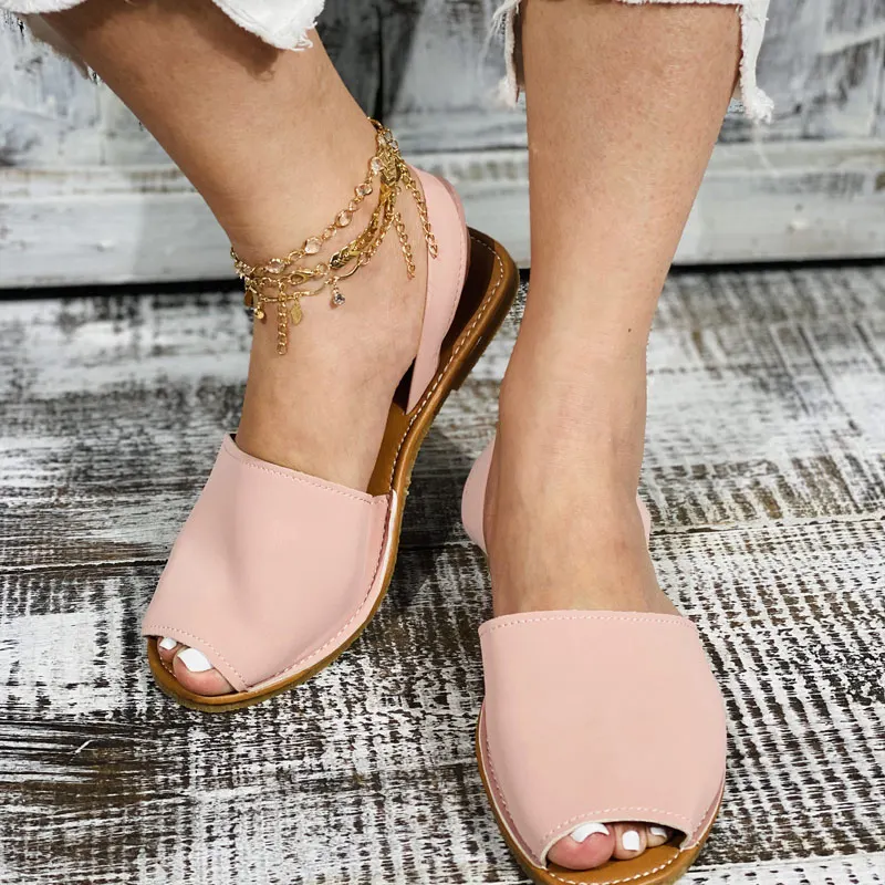 Summer Women's Sandals Leather Hollow Out Retro Slip on Casual Peep Toe Sewing Fish Mouth Ladies Flat Shoes Woman Beach Footwear
Summer Women's Sandals Leather Hollow Out Retro Slip on Casual Peep Toe Sewing Fish Mouth Ladies Flat Shoes Woman Beach Footwear