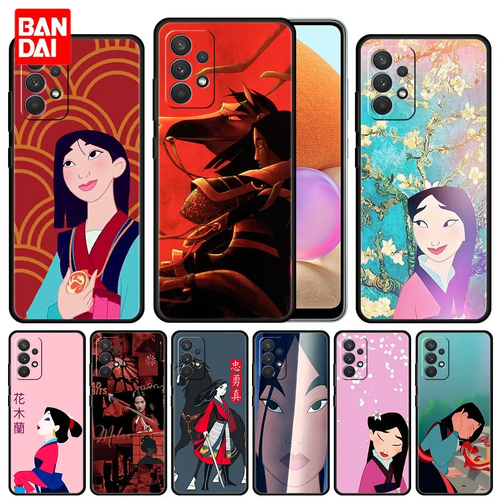 Cartoon Mulan Princess Phone Case for Samsung Galaxy A12 A51 A21s A02 A02s A22 A32 A52 A72 4G 5G Cover Soft Funda Smartphone
Cartoon Mulan Princess Phone Case for Samsung Galaxy A12 A51 A21s A02 A02s A22 A32 A52 A72 4G 5G Cover Soft Funda Smartphone