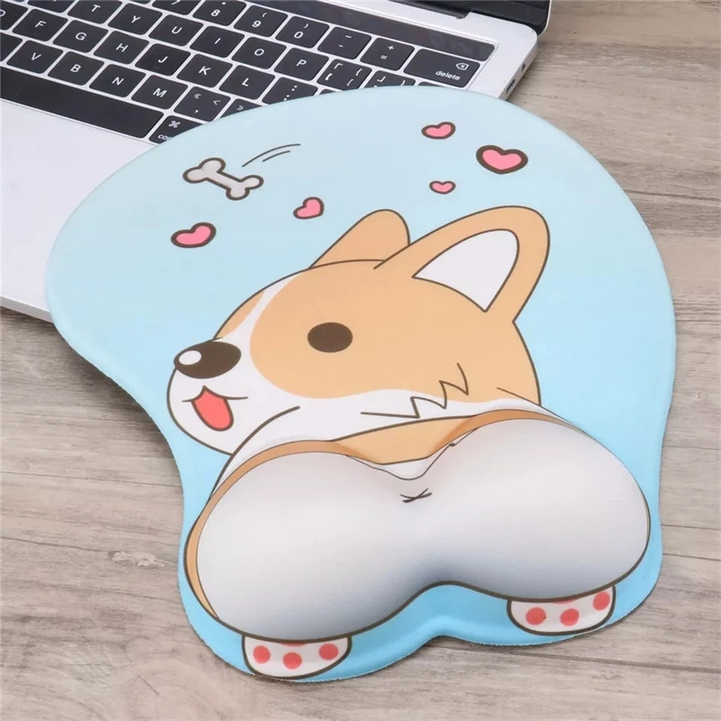 Lovely Corgi Non Slip Silica Gel Wrist Rest Mouse Pad Wrist Support Computer Ergonomic Mouse Mat Comfortable
Lovely Corgi Non Slip Silica Gel Wrist Rest Mouse Pad Wrist Support Computer Ergonomic Mouse Mat Comfortable