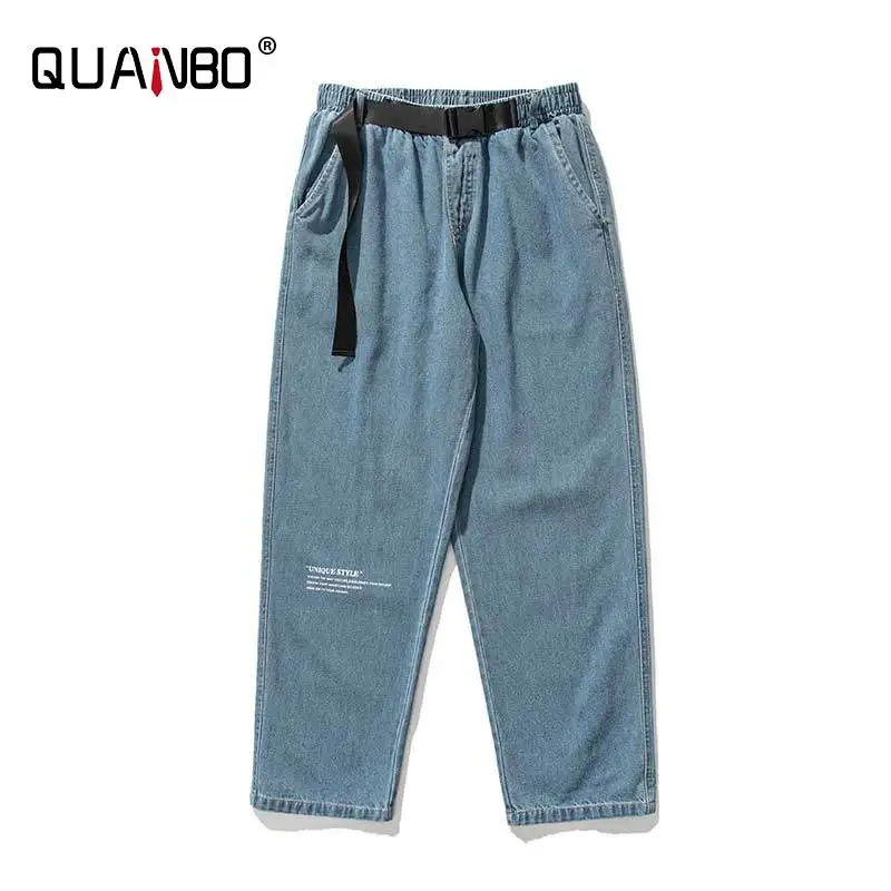 Men's Blue Baggy Jeans 2021 New Arrivals Spring Street Ruffian Handsome Loose Pants Men Straight Fashion Sashes Jeans
Men's Blue Baggy Jeans 2021 New Arrivals Spring Street Ruffian Handsome Loose Pants Men Straight Fashion Sashes Jeans