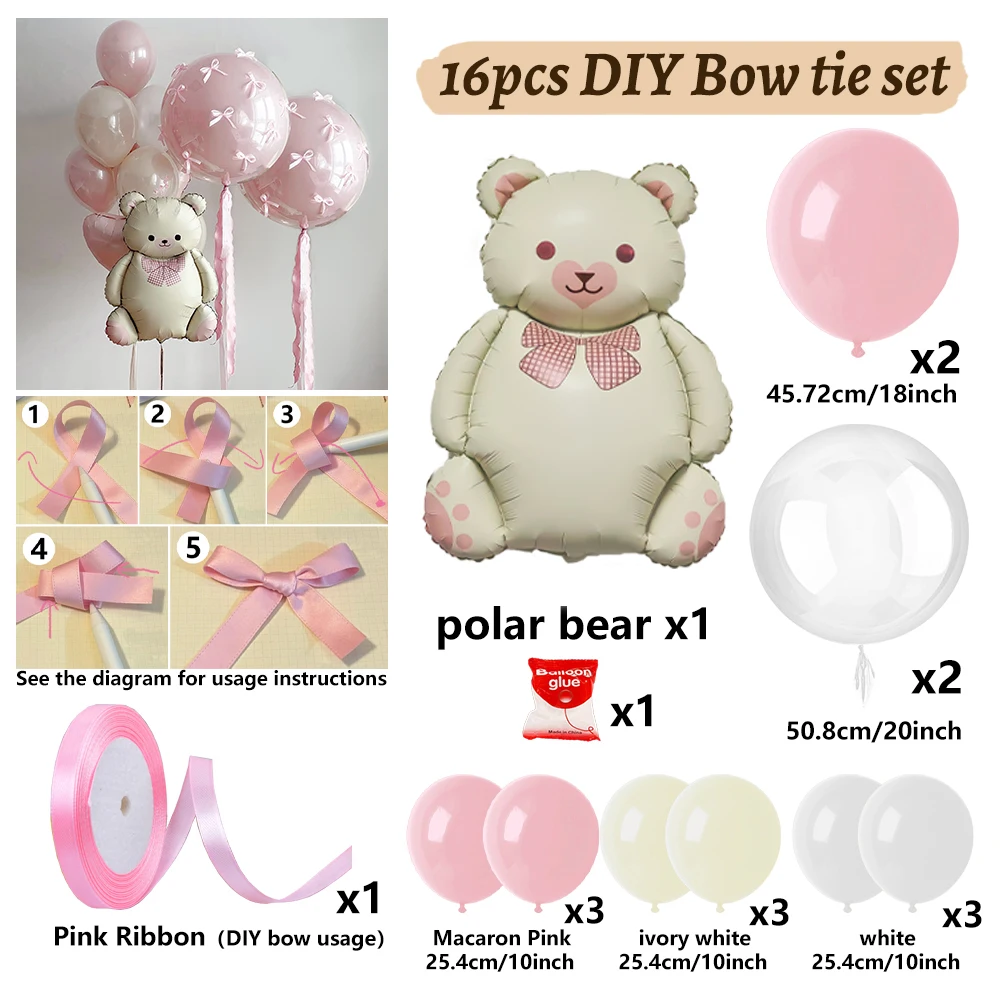 Набор Прозрачных Воздушных Шаров «Бобо» С Мультяшным Медведем И Бантом «Сделай Сам» На День Матери, День Рождения
Набор Прозрачных Воздушных Шаров «Бобо» С Мультяшным Медведем И Бантом «Сделай Сам» На День Матери, День Рождения