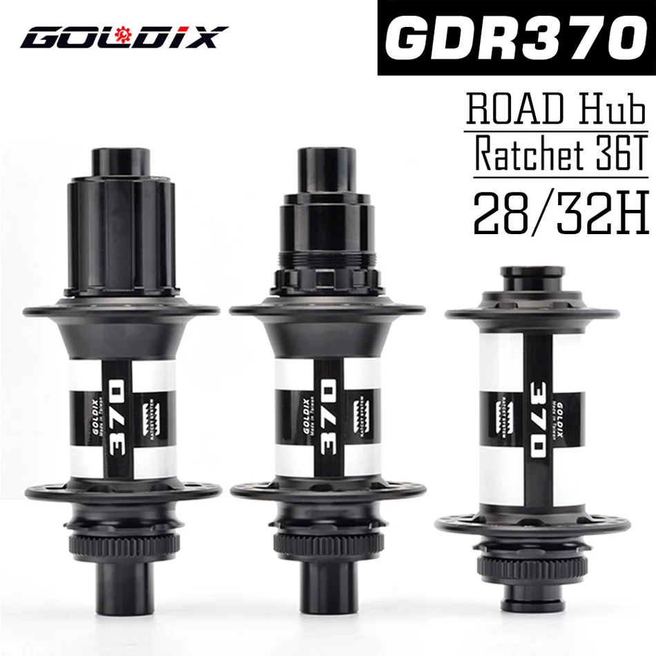 GOLDIX GDR370 ROAD Bicycle Hub Sealed Bearing 6-bolt Disc Brake J-Bend 28/32 Holes Ratchet 36T Hub for Shimano HG 11S SRAM XDR
GOLDIX GDR370 ROAD Bicycle Hub Sealed Bearing 6-bolt Disc Brake J-Bend 28/32 Holes Ratchet 36T Hub for Shimano HG 11S SRAM XDR