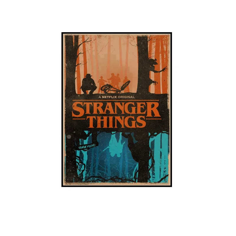 stranger things classic poster wall decorations living room wall stickers
stranger things classic poster wall decorations living room wall stickers