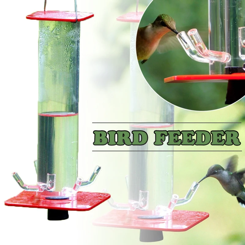 Hanging Wild Bird Feeder Hummingbird Feeder Water Drinker Food Dispenser For Garden Home Decor Pets Accessories
Hanging Wild Bird Feeder Hummingbird Feeder Water Drinker Food Dispenser For Garden Home Decor Pets Accessories