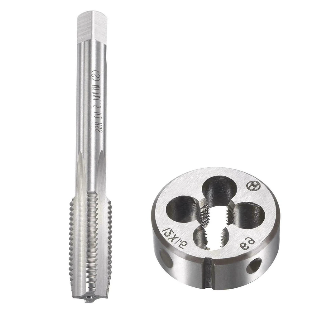 M12x1.5mm Metric Tap And Die Set High Speed Steel Machine Thread Tap With Round Die Metric Screw Thread Tap Drill Machine
M12x1.5mm Metric Tap And Die Set High Speed Steel Machine Thread Tap With Round Die Metric Screw Thread Tap Drill Machine