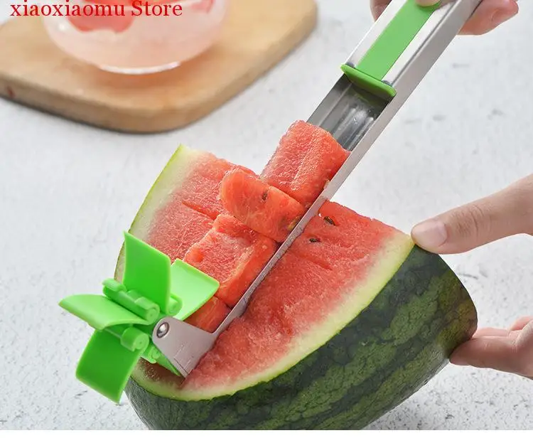 Windmill Watermelon Cutter Plastic Slicer for Cutting Watermelon Power Save Cutter Fast Fruit Cutting Tools
Windmill Watermelon Cutter Plastic Slicer for Cutting Watermelon Power Save Cutter Fast Fruit Cutting Tools