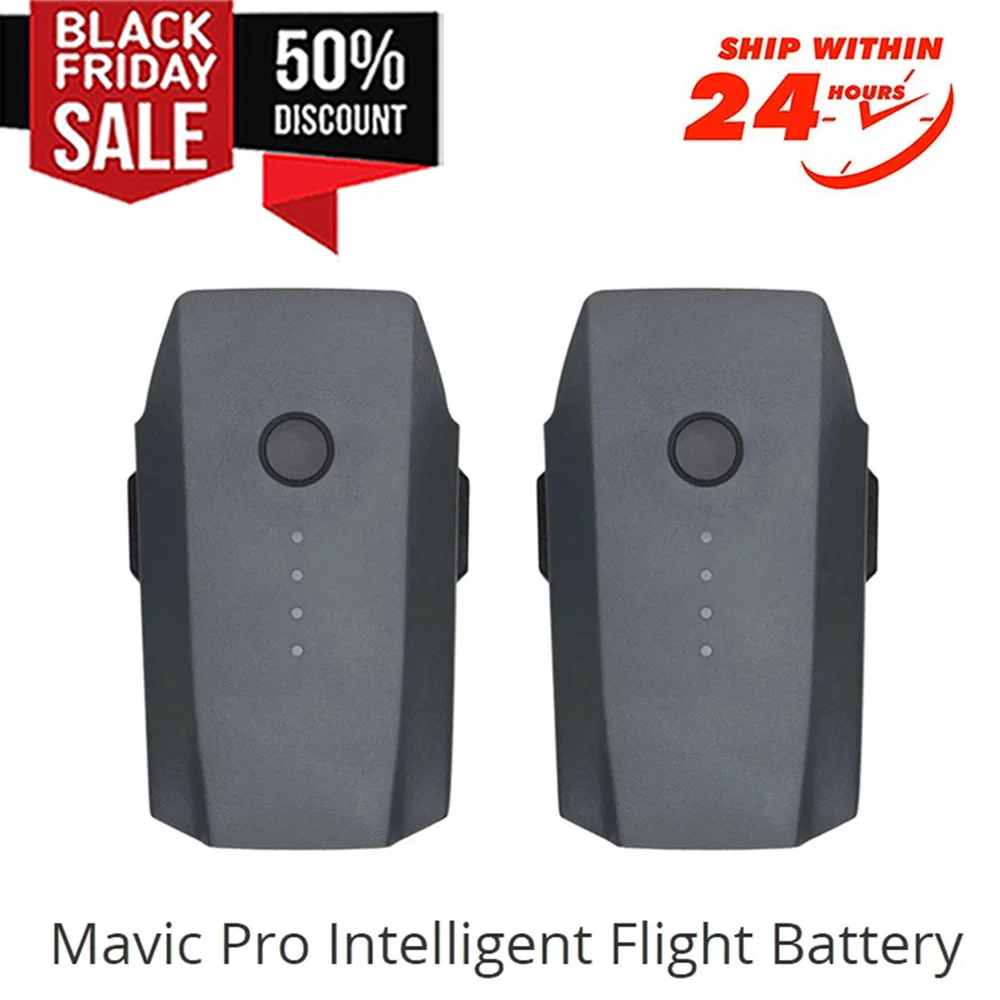 DJI Mavic Pro Intelligent Flight Battery original brand new Max 27-min flight time View battery status via DJI GO app
DJI Mavic Pro Intelligent Flight Battery original brand new Max 27-min flight time View battery status via DJI GO app