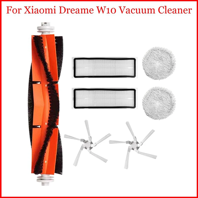 7Pcs Main Roller Side Brush HEPA Filter Mop Cloth for Xiaomi Dreame W10 Robot Vacuum Cleaner Household Clean Replacement Spare
7Pcs Main Roller Side Brush HEPA Filter Mop Cloth for Xiaomi Dreame W10 Robot Vacuum Cleaner Household Clean Replacement Spare