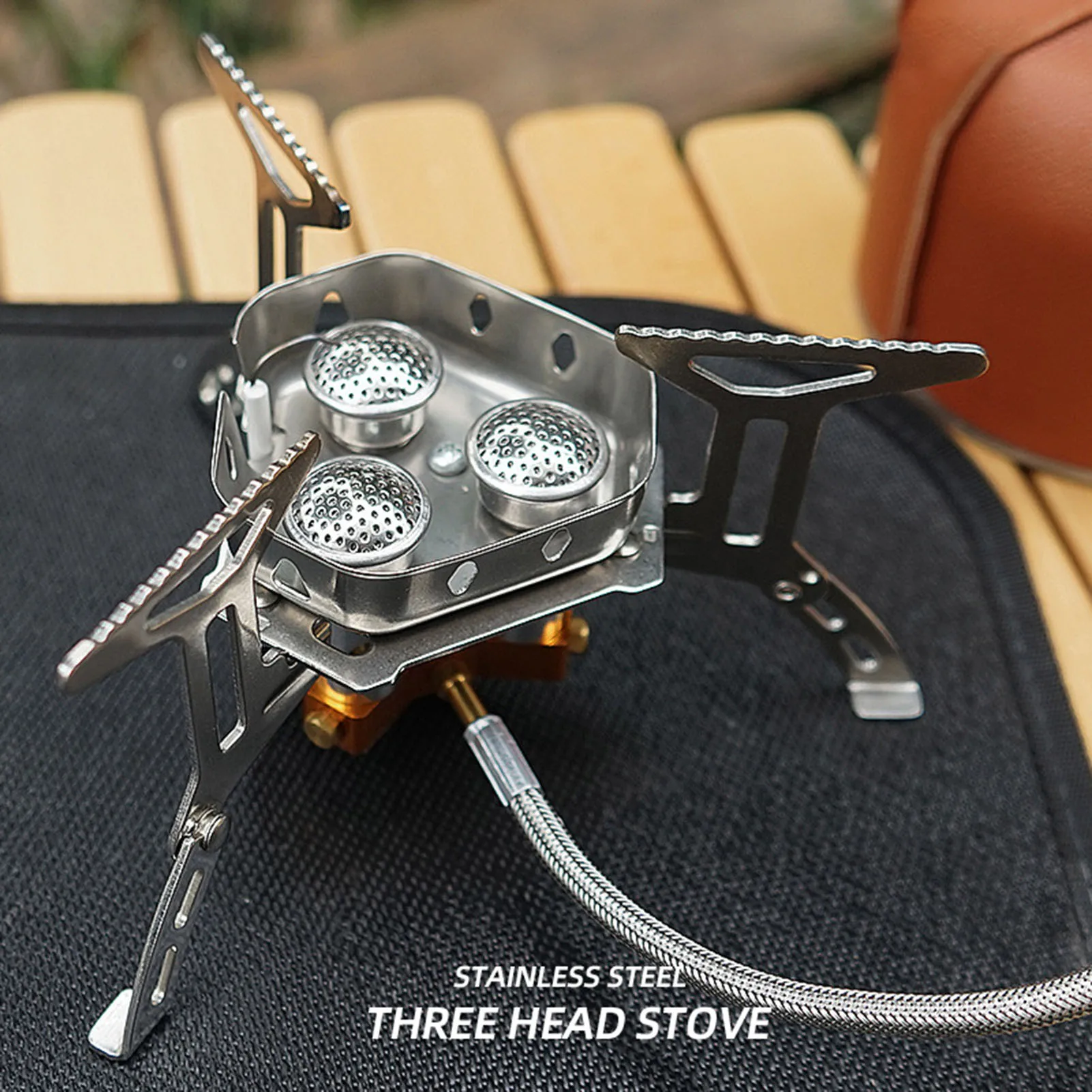 5800W 3 Burners Camping Gas Stove Foldable Piezo Ignition Lightweight Windproof Backpacking Stove Outdoor Sport Cooking Stove
5800W 3 Burners Camping Gas Stove Foldable Piezo Ignition Lightweight Windproof Backpacking Stove Outdoor Sport Cooking Stove