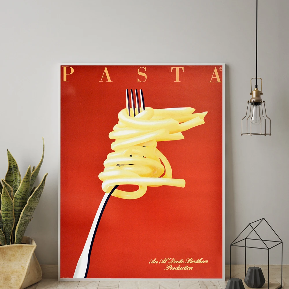Vintage Italian Pasta Poster Food Italy Restaurant Print Picture Wall Art Minimalism Canvas Painting Foodie Kitchen Art Decor
Vintage Italian Pasta Poster Food Italy Restaurant Print Picture Wall Art Minimalism Canvas Painting Foodie Kitchen Art Decor