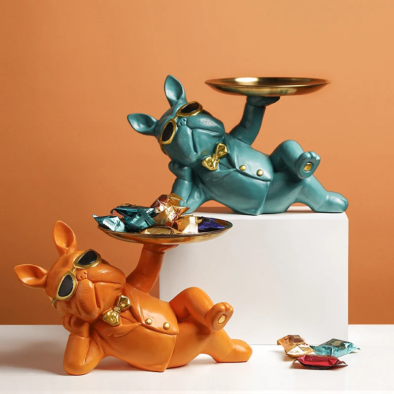 Cute Bulldog Shaped Sculptures Creative DIY Craft Dog Butler Statues Nordic Style Decorative Dog Sculpture Household Table Decor
Cute Bulldog Shaped Sculptures Creative DIY Craft Dog Butler Statues Nordic Style Decorative Dog Sculpture Household Table Decor