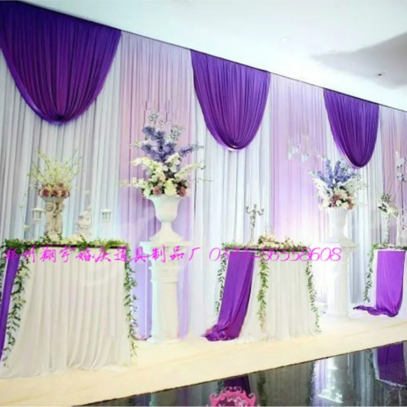 Party Drapery 10ft*20ft Wedding Stage Decoration Wedding Backdrop With Beatiful Swag Wedding Drape And Curtain Wedding Supplies
Party Drapery 10ft*20ft Wedding Stage Decoration Wedding Backdrop With Beatiful Swag Wedding Drape And Curtain Wedding Supplies