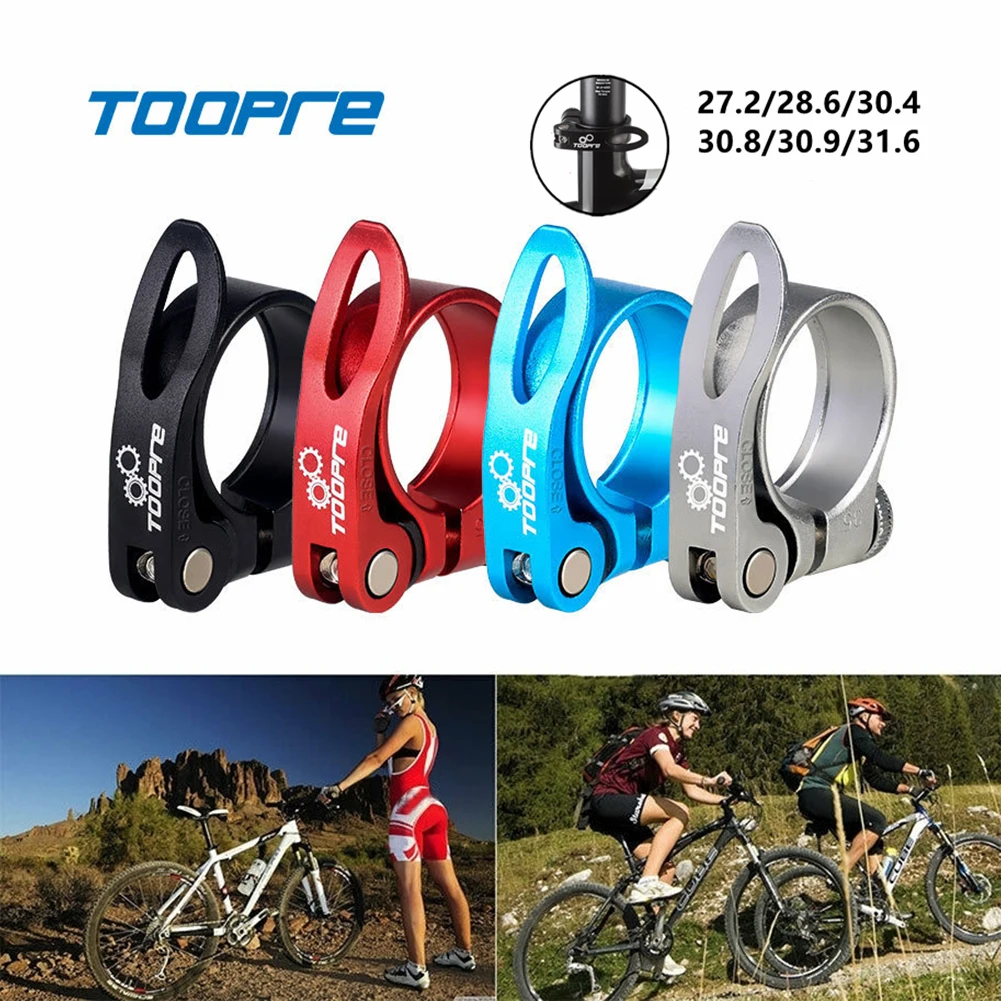 TOOPRE 31.8/34.9mm Bicycle Seat Tube Seatpost Clamp MTB Road Bike Quick Release Aluminium Bike Bicycle Seatpost Clamp Bicicleta
TOOPRE 31.8/34.9mm Bicycle Seat Tube Seatpost Clamp MTB Road Bike Quick Release Aluminium Bike Bicycle Seatpost Clamp Bicicleta