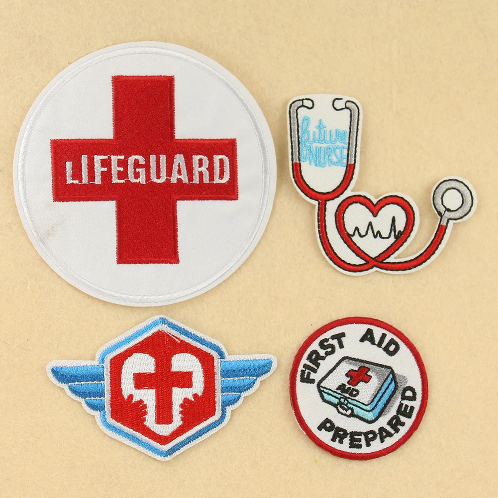 2PC Armband Tactical Gear Embroidery Patch Doctor Stethoscope First Aid Prepared RED CROSS Medical Symble Appliques for Clothing
2PC Armband Tactical Gear Embroidery Patch Doctor Stethoscope First Aid Prepared RED CROSS Medical Symble Appliques for Clothing
