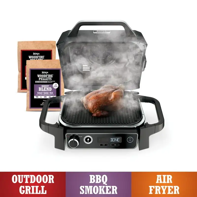 3-in-1 Outdoor Grill, Grill, BBQ Smoker, & Outdoor Air Fryer with Woodfire Technology, OG700 Grill cover Charcoal grill cover B
3-in-1 Outdoor Grill, Grill, BBQ Smoker, & Outdoor Air Fryer with Woodfire Technology, OG700 Grill cover Charcoal grill cover B
