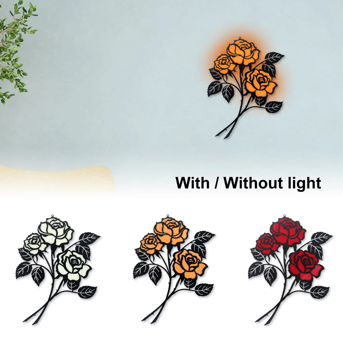 Metal Rose Wall Decor Creative Metal Rose Wall Art Decorative Rose Wall Sculpture Art Romantic Rose Wall Hanging Decor for Room
Metal Rose Wall Decor Creative Metal Rose Wall Art Decorative Rose Wall Sculpture Art Romantic Rose Wall Hanging Decor for Room
