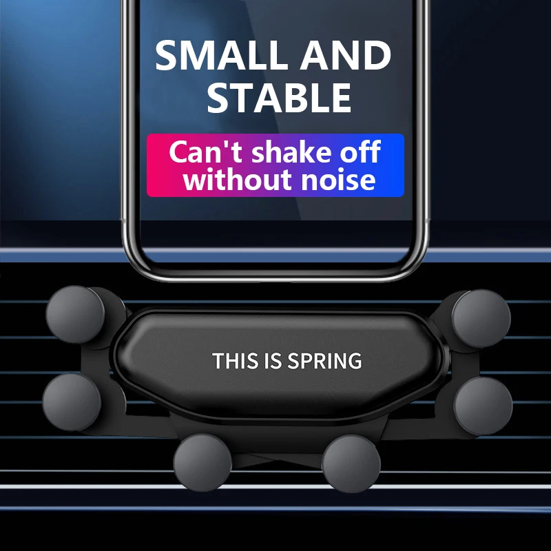 Portable Car Phone Holder Air Outlet Gravity Shrink Bracket Second Generation Six-Point Bracket For All Smartphone Holder In Car
Portable Car Phone Holder Air Outlet Gravity Shrink Bracket Second Generation Six-Point Bracket For All Smartphone Holder In Car