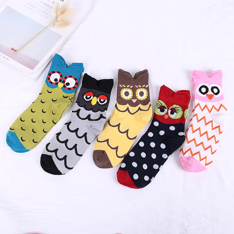 Cartoon Animal Socks Women Funny Cute Owl Kawaii Dot Stereo Cotton Cute Socks Female Korean Style Lovely Christmas Gifts
Cartoon Animal Socks Women Funny Cute Owl Kawaii Dot Stereo Cotton Cute Socks Female Korean Style Lovely Christmas Gifts