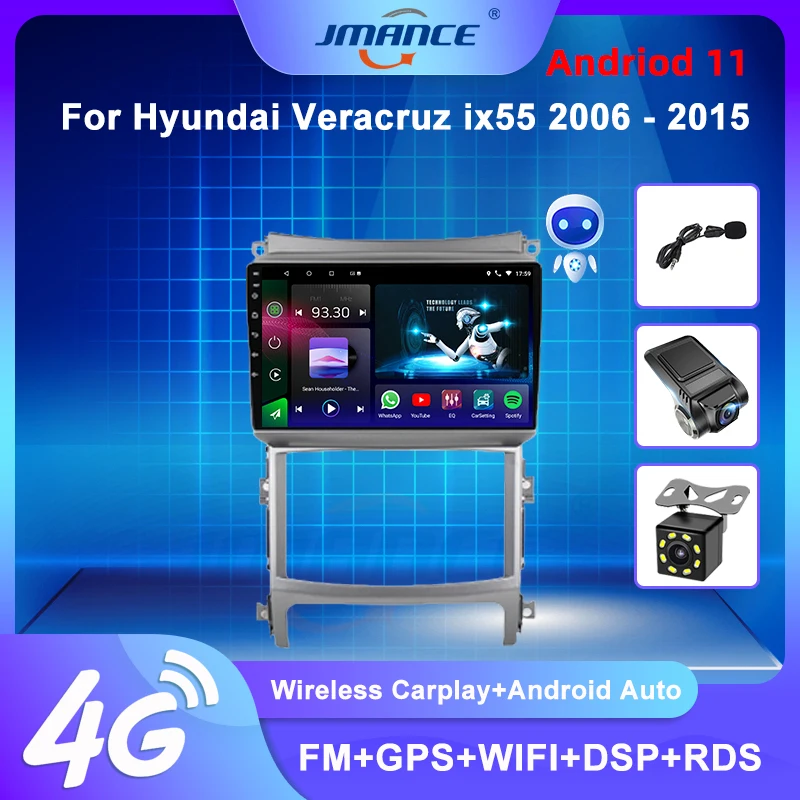 JMANCE For Hyundai Veracruz ix55 2006 - 2015 Car Radio AI Voice Multimedia Video Player Navigation GPS Android No 2din 2 din dvd
JMANCE For Hyundai Veracruz ix55 2006 - 2015 Car Radio AI Voice Multimedia Video Player Navigation GPS Android No 2din 2 din dvd