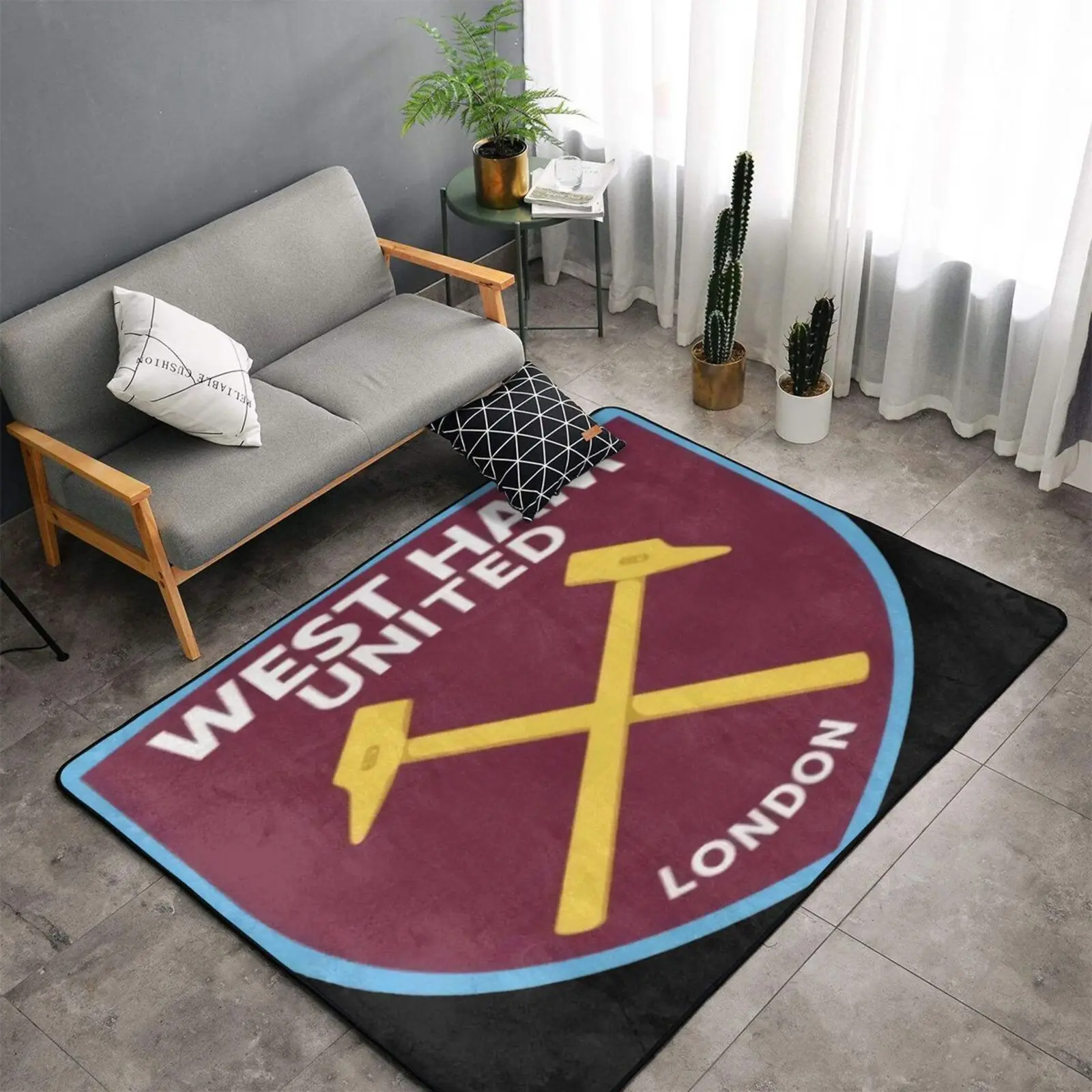 Угольная ковровая дорожка West Ham United Color Crest, забавная Мужская ковровая дорожка в спальне с карманом U-образным мешочком, домашняя и кухонная и...
Угольная ковровая дорожка West Ham United Color Crest, забавная Мужская ковровая дорожка в спальне с карманом U-образным мешочком, домашняя и кухонная и...