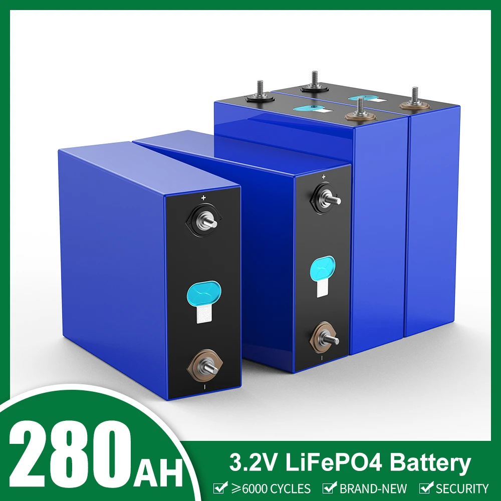 4-32Pcs LFP 280Ah Lithium Iron Phosphate 3.2V lifepo4 battery DIY 12V Rechargeable battery for Electric car RV Solar Energy Golf
4-32Pcs LFP 280Ah Lithium Iron Phosphate 3.2V lifepo4 battery DIY 12V Rechargeable battery for Electric car RV Solar Energy Golf
