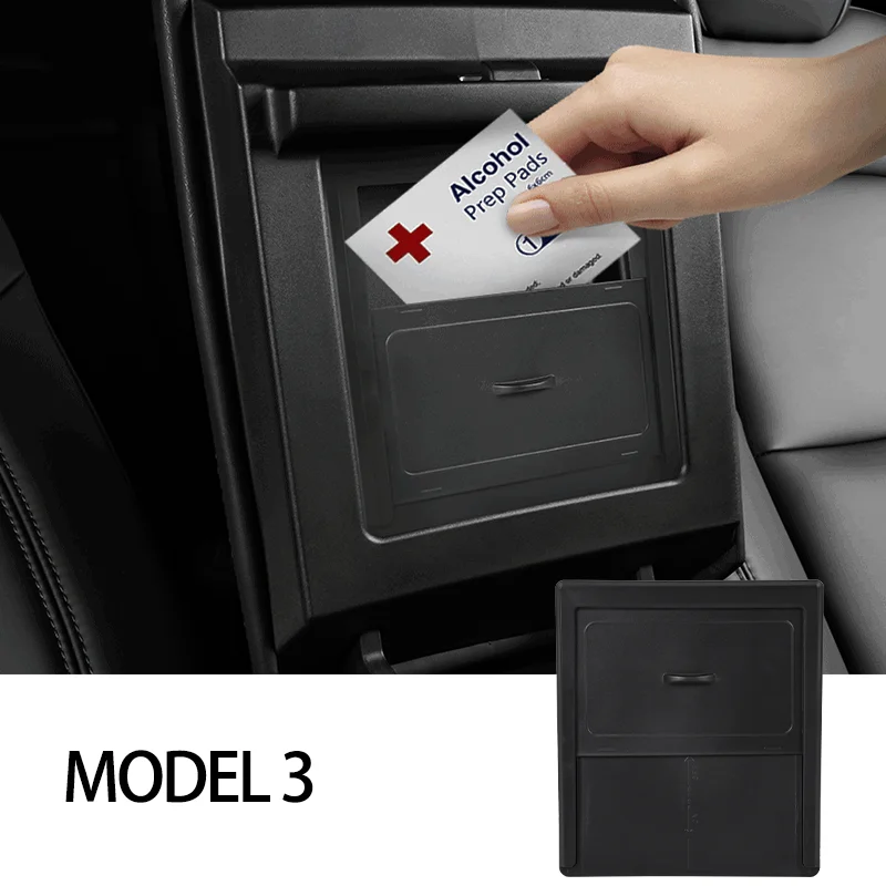 For Tesla Model 3 Styling Accessories Car Center Console Organizer Armrest Hidden Storage Box
For Tesla Model 3 Styling Accessories Car Center Console Organizer Armrest Hidden Storage Box