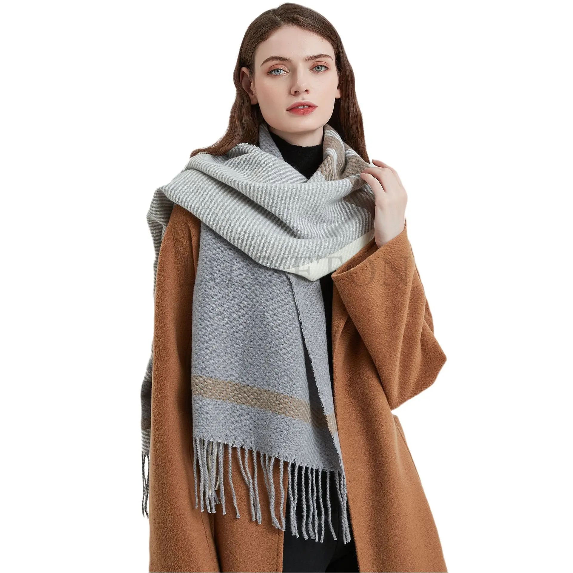 Women's Knitted Scarves Winter Korean Style Warm Casal Plaid Scarves Womans Bufandas Invierno Mujer
Women's Knitted Scarves Winter Korean Style Warm Casal Plaid Scarves Womans Bufandas Invierno Mujer