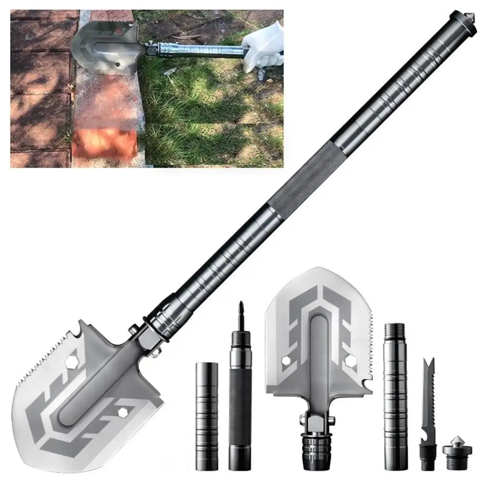 Military Multifunction Shovel Outdoor Nuggets Tools Camping Survival Folding Spade Tool Car Equipment Snow Shovel dropshipping
Military Multifunction Shovel Outdoor Nuggets Tools Camping Survival Folding Spade Tool Car Equipment Snow Shovel dropshipping