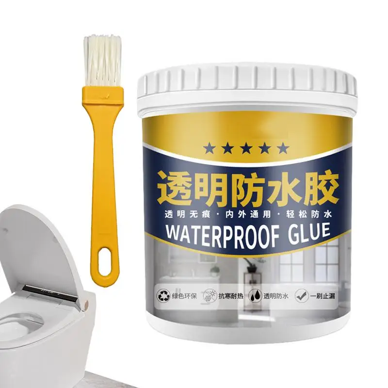 Transparent Waterproof Adhesive Glue Insulation Sealant Anti-Leakage Adhesive Repair Glue with Brush Super Strong Wall Mending
Transparent Waterproof Adhesive Glue Insulation Sealant Anti-Leakage Adhesive Repair Glue with Brush Super Strong Wall Mending