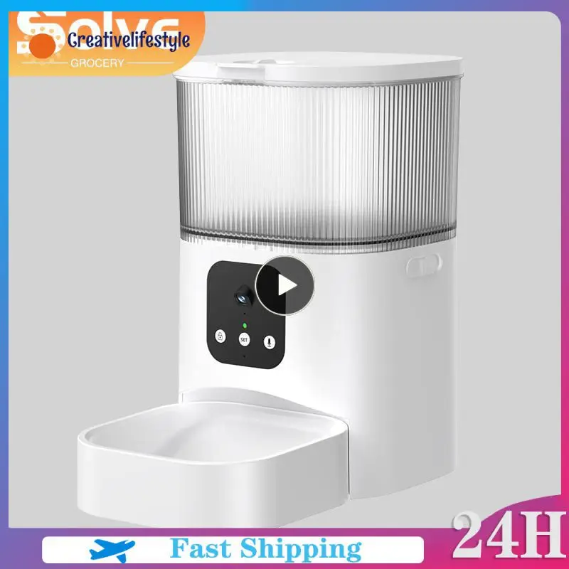 Timing Quantitative Automatic Feeder Automatic Food Renewal Automatic Feeding Machine Voice Video Feeding Quantitative Slow Food
Timing Quantitative Automatic Feeder Automatic Food Renewal Automatic Feeding Machine Voice Video Feeding Quantitative Slow Food