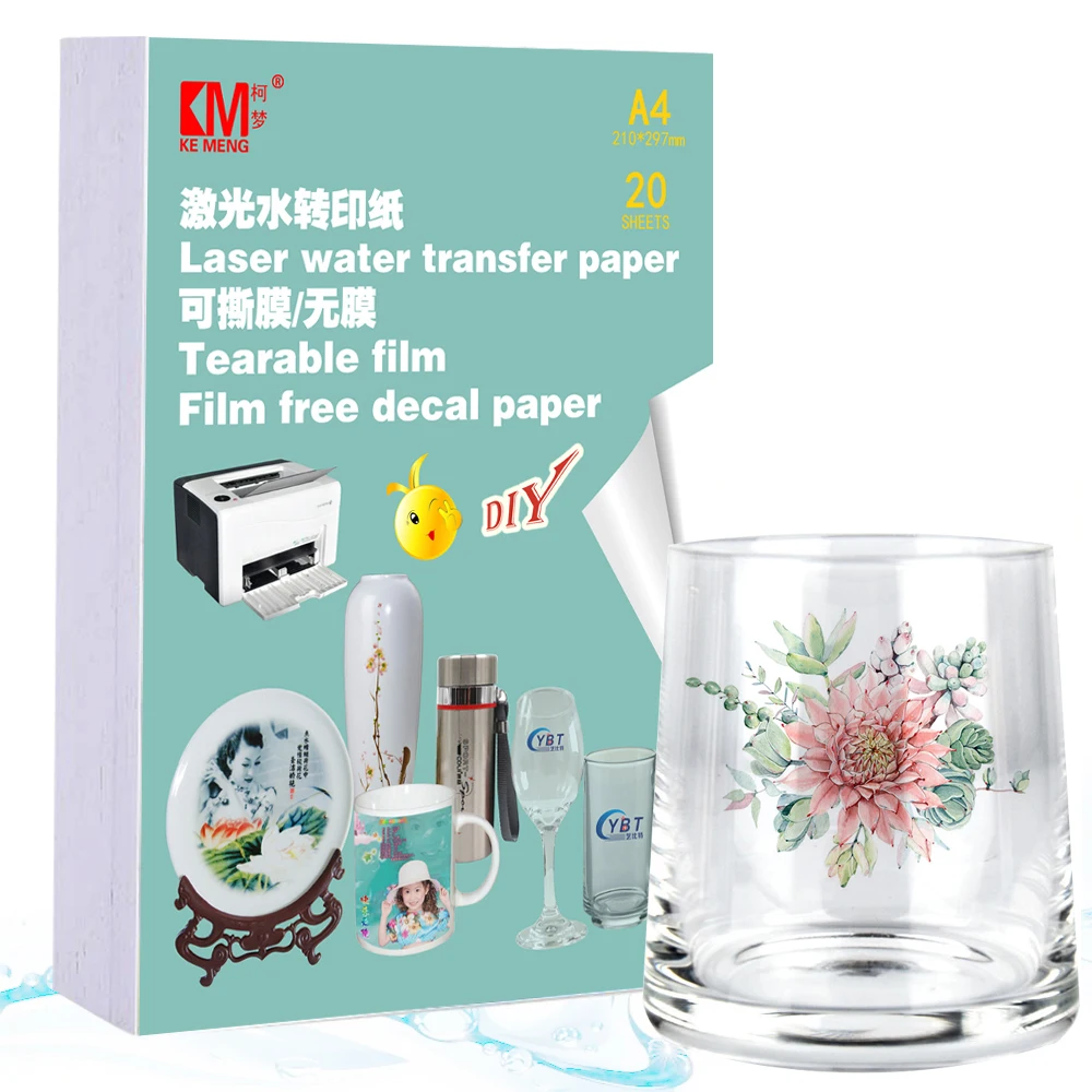 KM A4 laser Hollow Out water transfer paper No Film Transfer sticker transfer transfer film Decal paper
KM A4 laser Hollow Out water transfer paper No Film Transfer sticker transfer transfer film Decal paper
