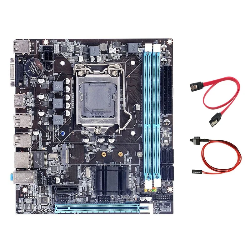 Материнская плата H61 + кабель SATA + кабель коммутатора LGA1155 M.2 NVME DDR3 PCIE 16X для офиса PUBG CF LOL игровая материнская плата
Материнская плата H61 + кабель SATA + кабель коммутатора LGA1155 M.2 NVME DDR3 PCIE 16X для офиса PUBG CF LOL игровая материнская плата