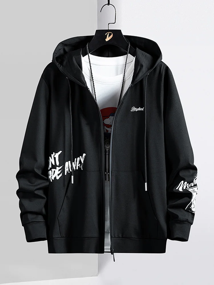 Plus Size Men's Zip Up Hoodie Jacket New Streetwear Black Hip Hop Hooded Sweatshirts Male Fashion Letter Print Hoodies 8XL
Plus Size Men's Zip Up Hoodie Jacket New Streetwear Black Hip Hop Hooded Sweatshirts Male Fashion Letter Print Hoodies 8XL