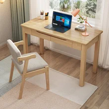 High End Modern Cheap Home Furniture Study Desk Bedroom Solid Wood Book Table With Storage