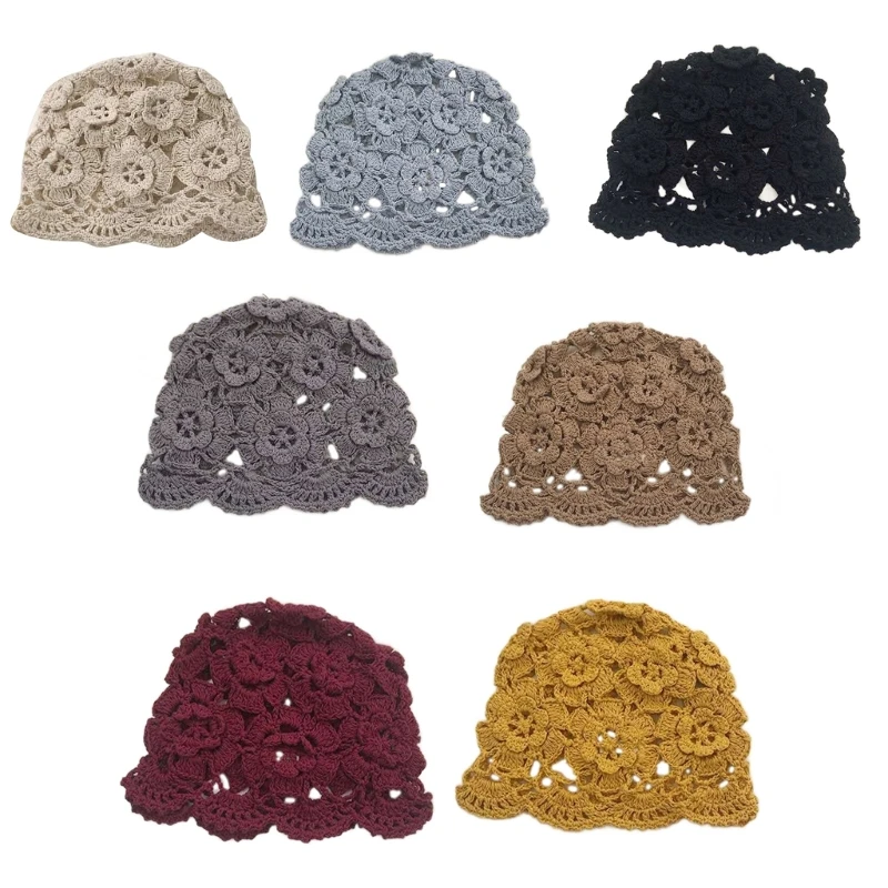 Floral Hollow-out Summer Cap Multipurpose Party Hat Household for Indoor Outdoor Traveling Camping Hiking
Floral Hollow-out Summer Cap Multipurpose Party Hat Household for Indoor Outdoor Traveling Camping Hiking