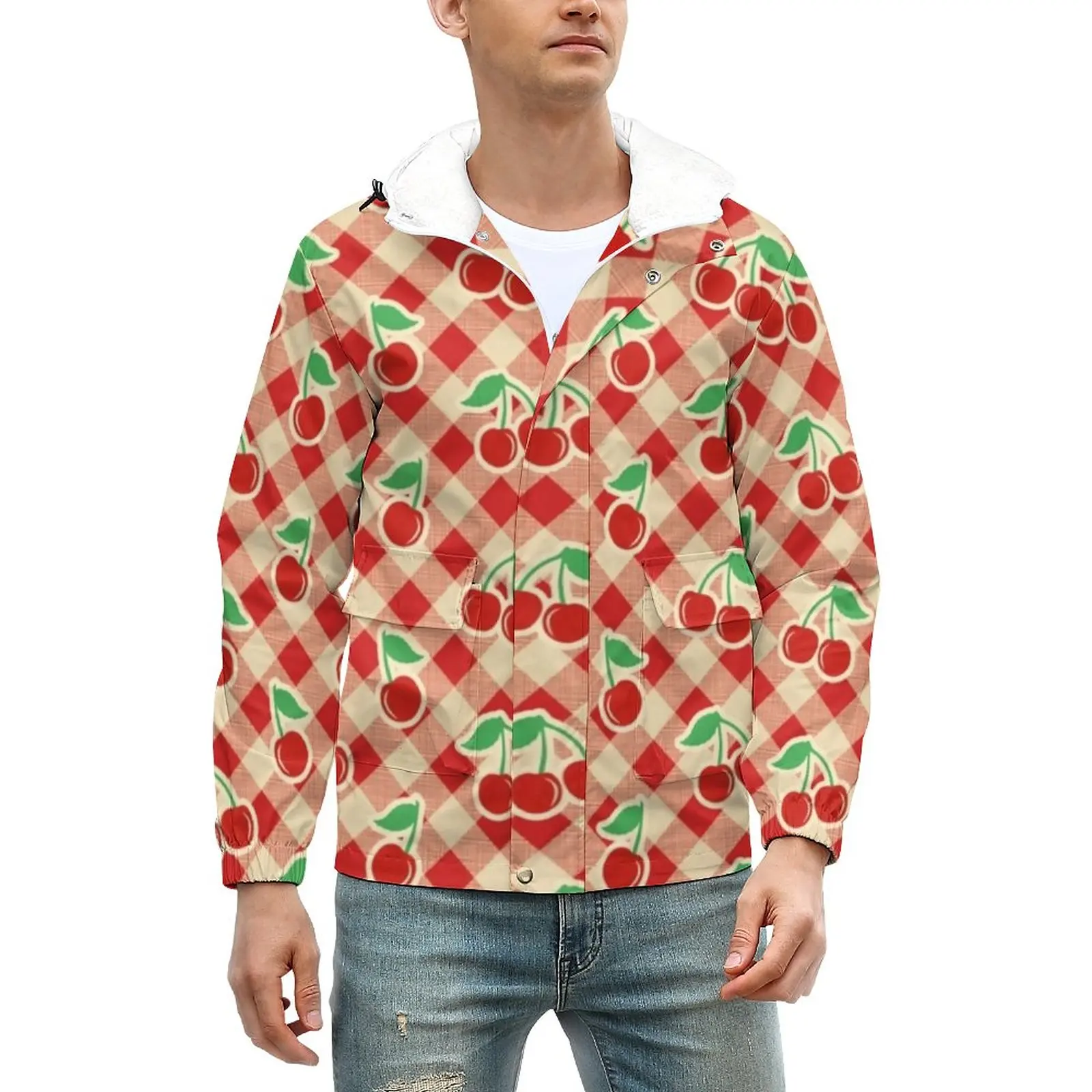Red Cherry Print Jackets Mens Vintage Plaid Thick Winter Coats Street Fashion Hooded Casual Windbreakers Jacket Plus Size 5XL
Red Cherry Print Jackets Mens Vintage Plaid Thick Winter Coats Street Fashion Hooded Casual Windbreakers Jacket Plus Size 5XL