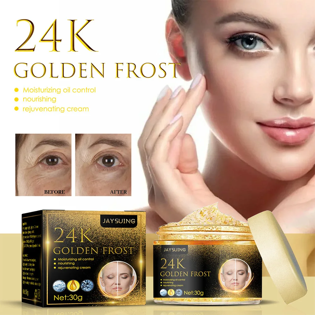 30g 24K Gold Face Whitening Cream Anti Aging Anti Wrinkles Removal Firming Moisturizing Cream Fade Fine Lines Facial Skin Care
30g 24K Gold Face Whitening Cream Anti Aging Anti Wrinkles Removal Firming Moisturizing Cream Fade Fine Lines Facial Skin Care